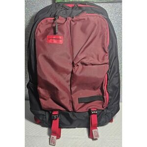 Timbuk2 Showdown Backpack Black Red Diablo Laptop Travel School Work 22L Clean